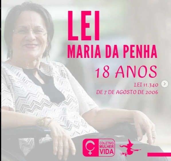 18 anos da Lei Maria da Penha 